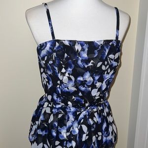 White House Black Market Floral Bustier